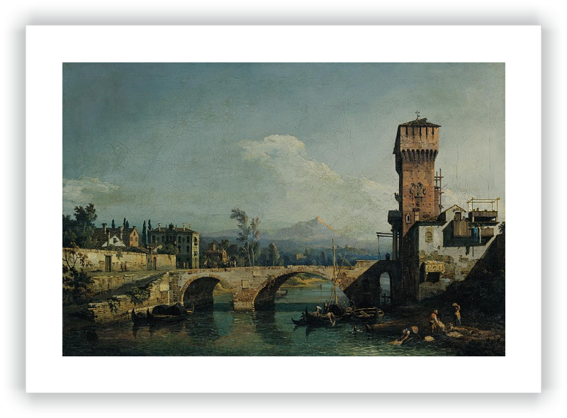 Idealized view around Padua