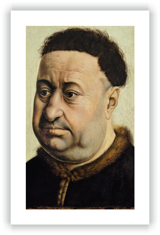 Retrato de un hombre robusto (¿Robert de Masmines?)