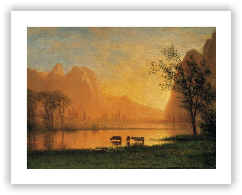 Puesta de sol en Yosemite