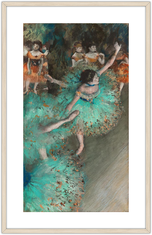 Bailarina basculando (Bailarina verde)