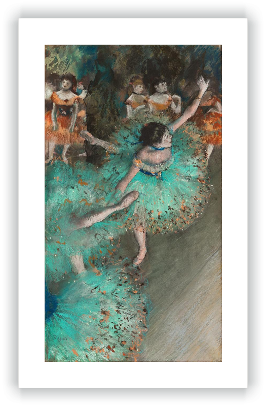Bailarina basculando (Bailarina verde)
