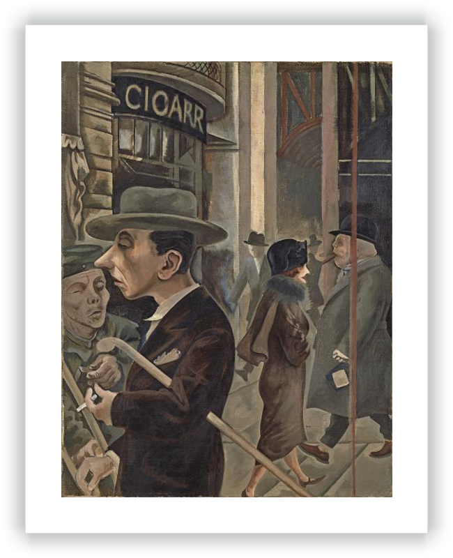 Escena callejera (Kurfürstendamm)