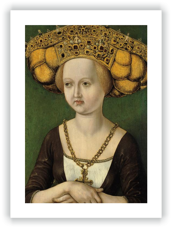 Retrato de Kunigunda de Austria