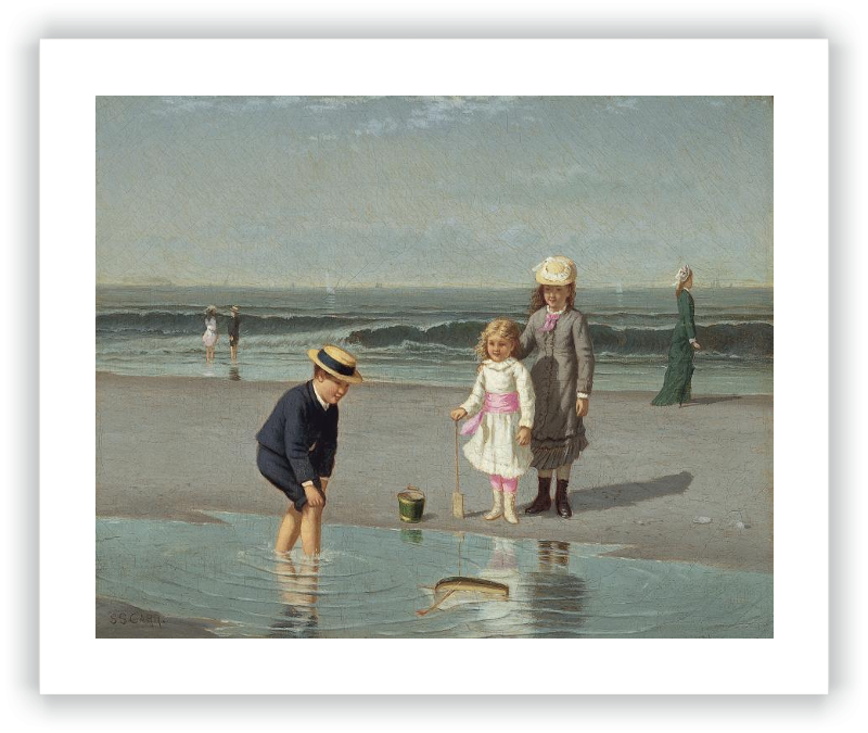 Niños en la playa