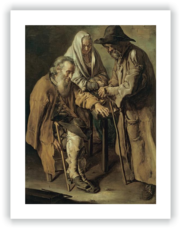 Three beggars