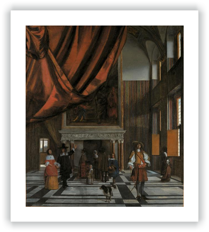The Council Chamber of Amsterdam City Hall