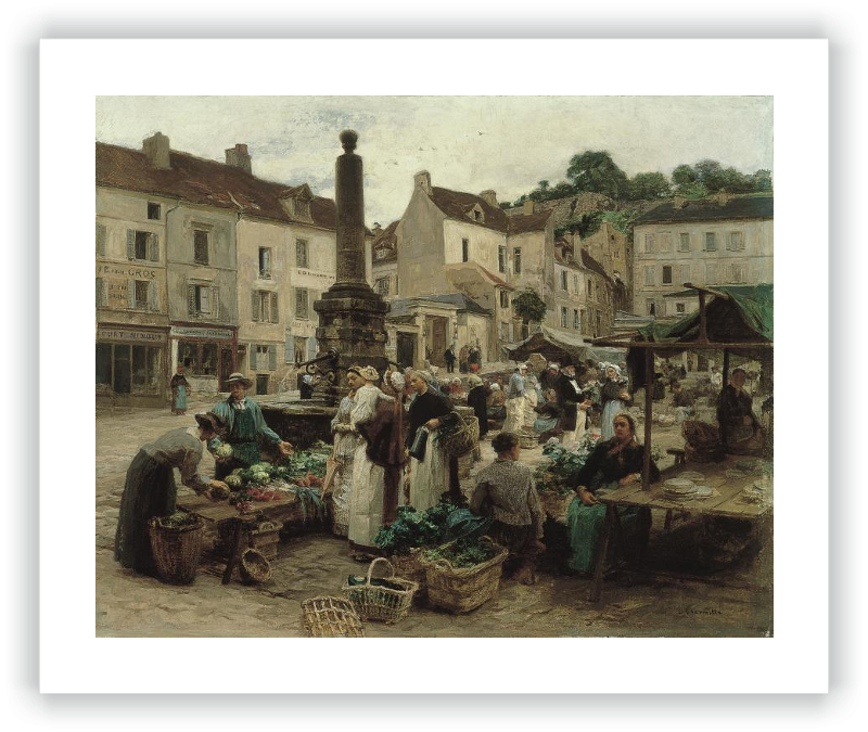 El mercado de Château-Thierry