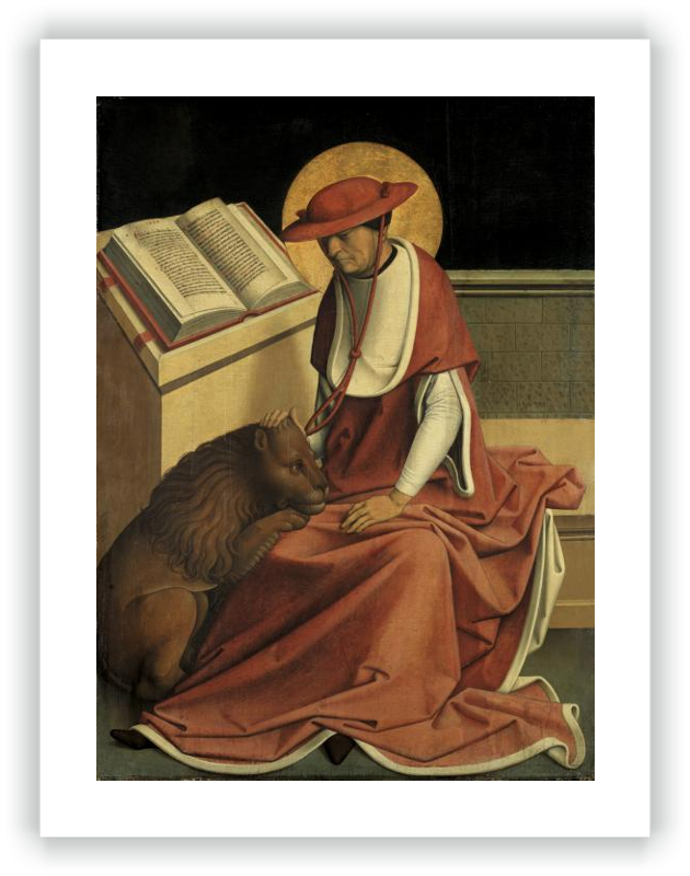 San Jerónimo como cardenal