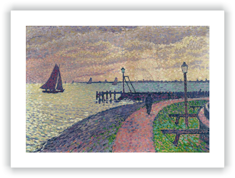 Entrada de puerto en Volendam