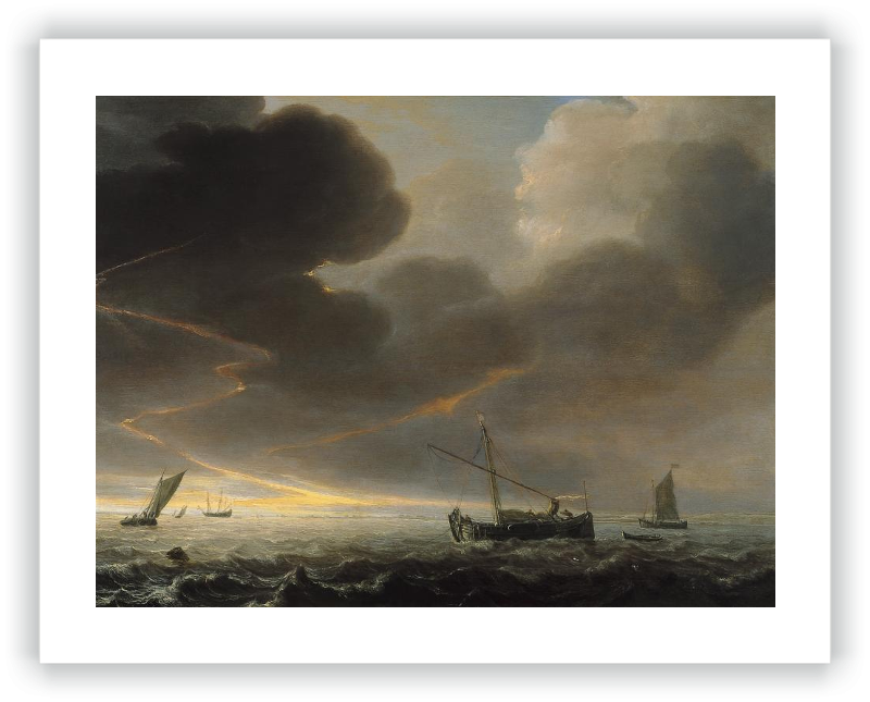Storm on the coast