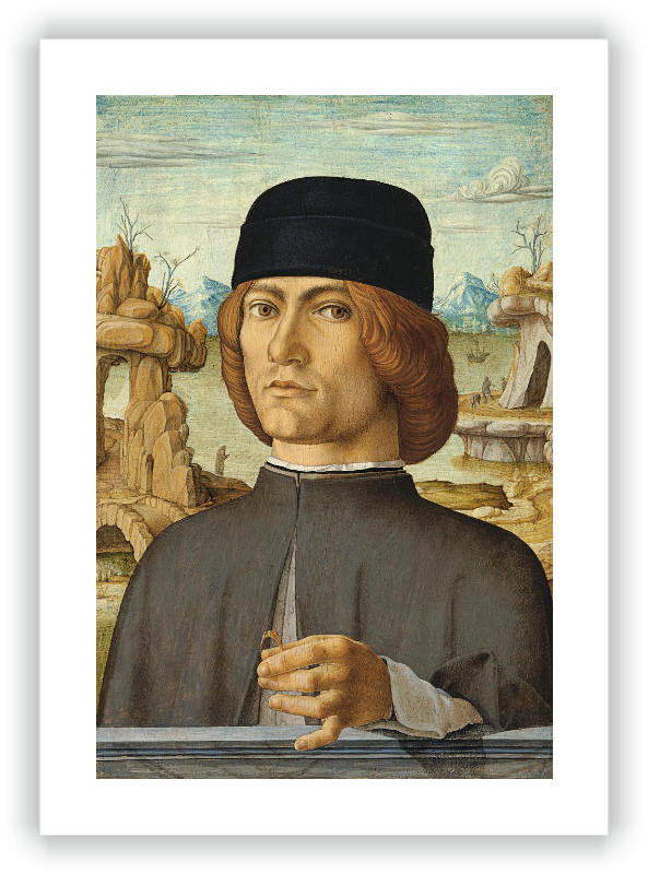 Retrato de un hombre con una sortija