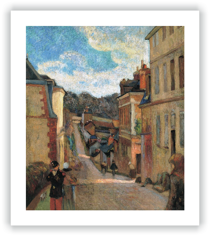La calle Jouvenet en Rouen