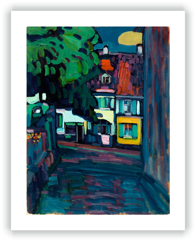 Murnau, casas en el Obermarkt