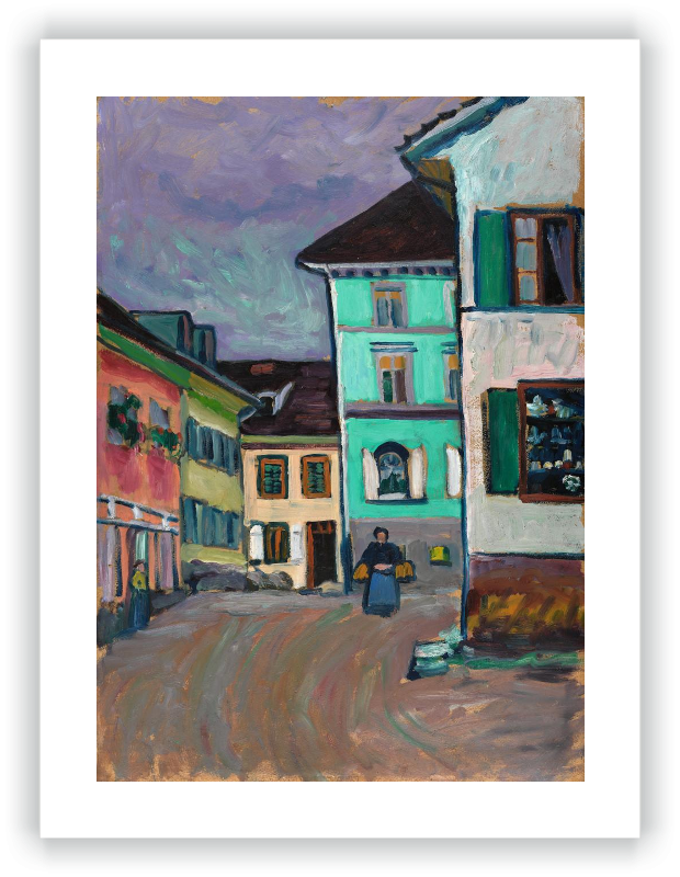 Murnau. Final de Johannisstrasse
