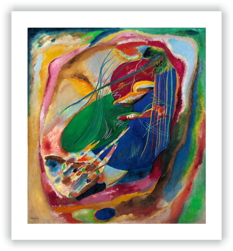 Pintura con tres manchas, n.º 196