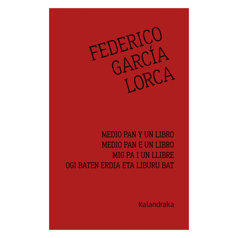 Medio Pan y Un Libro