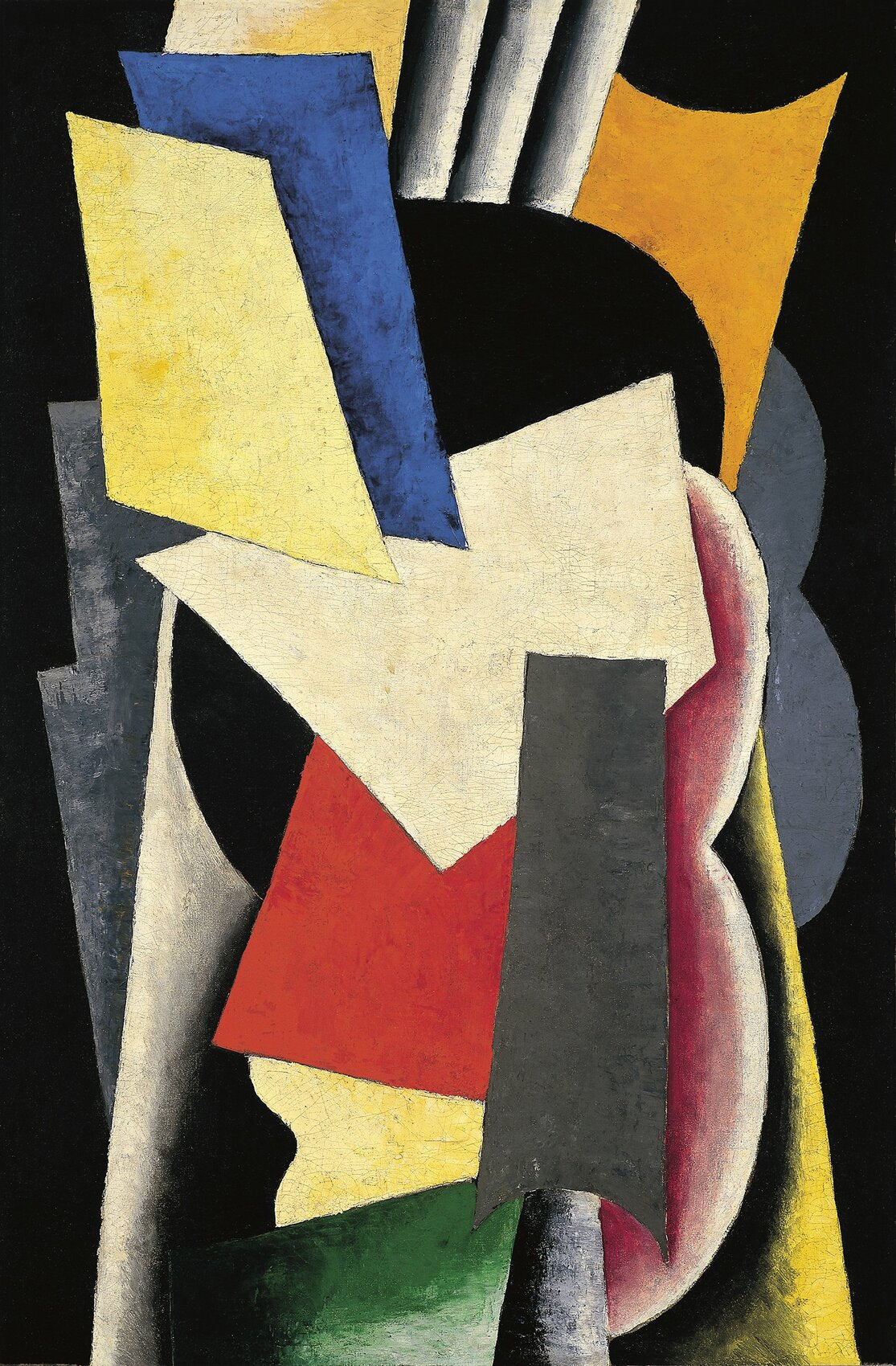 Liubov Popova: Arquitectura pictórica (Bodegón: Instrumentos), 1915
