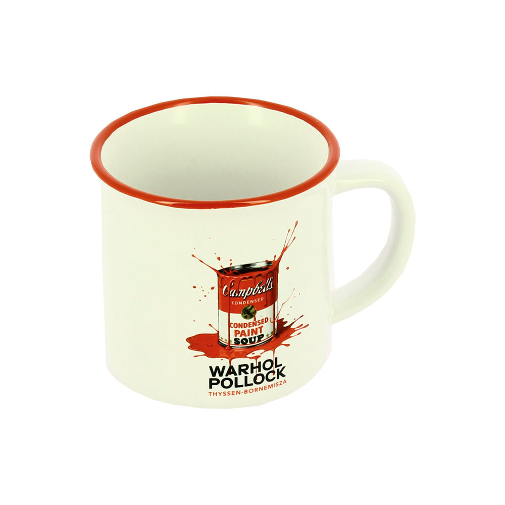 Taza diselo lata Warhol Pollock