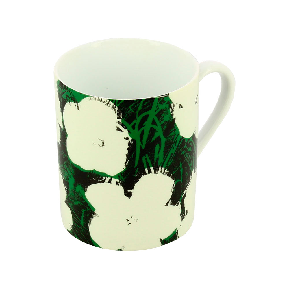 Taza flores Warhol