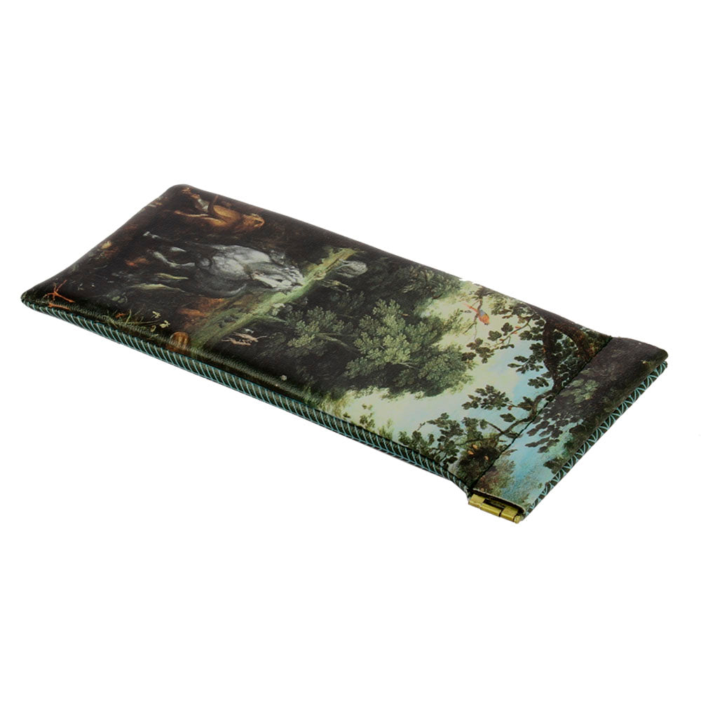 Brueghel's Garden of Eden glasses case