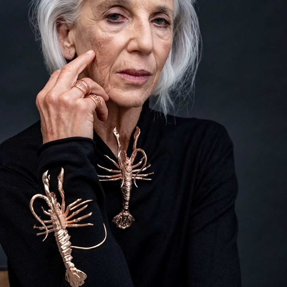 
                  
                    Dalí x Suma Cruz lobster brooch
                  
                