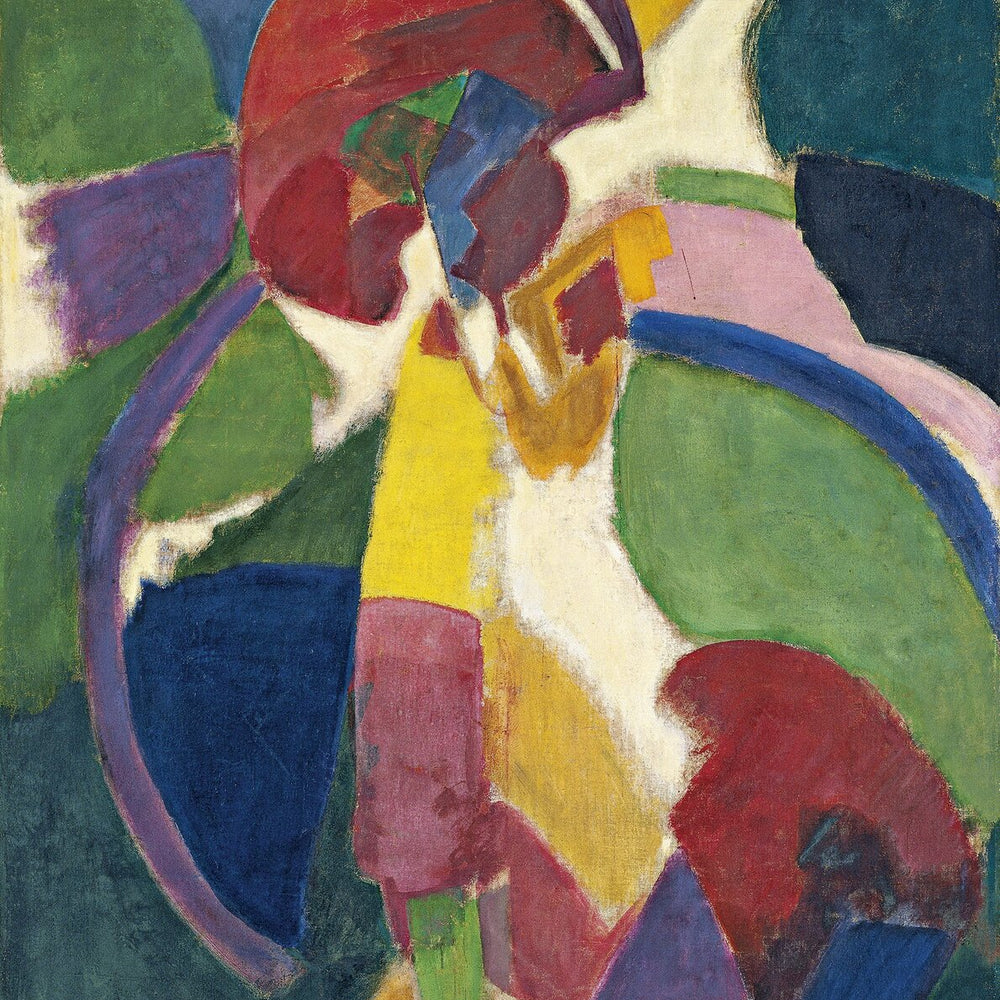 Robert Delaunay: Mujer con sombrilla, 1913