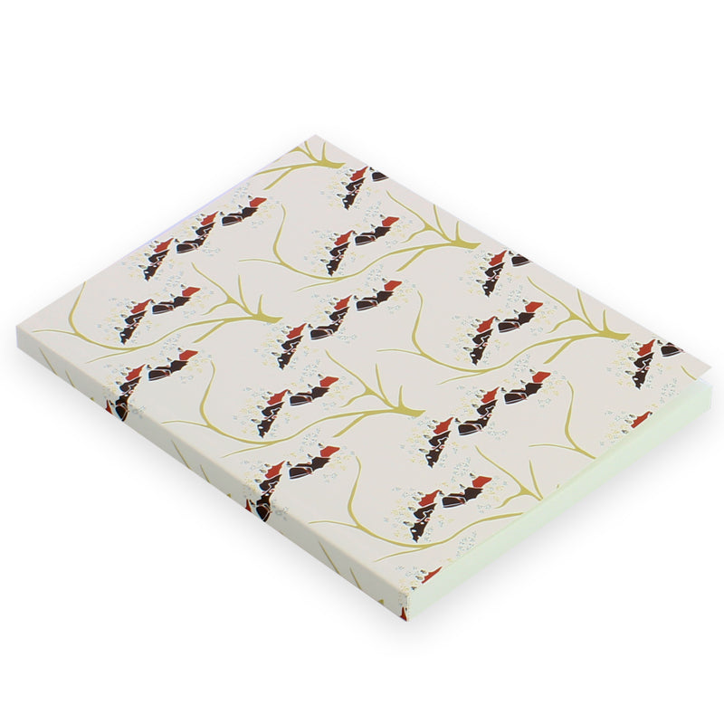 Kimono design spine notebook