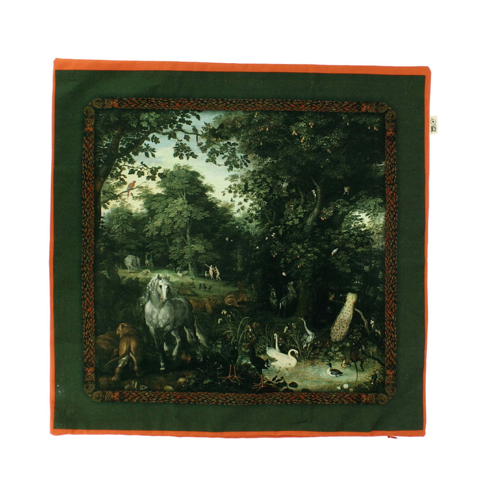 Brueghel Garden of Eden Cushion Cover