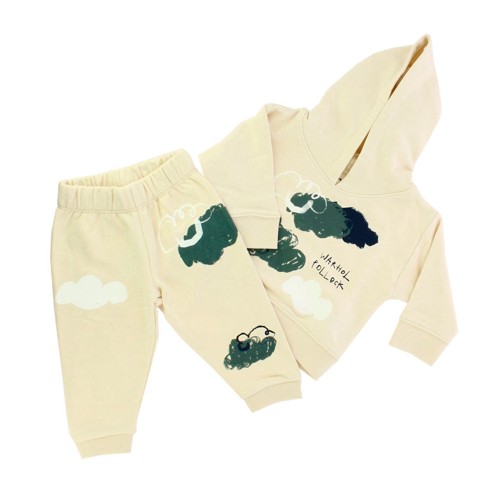 Chandal diseño nubes Warhol Pollock