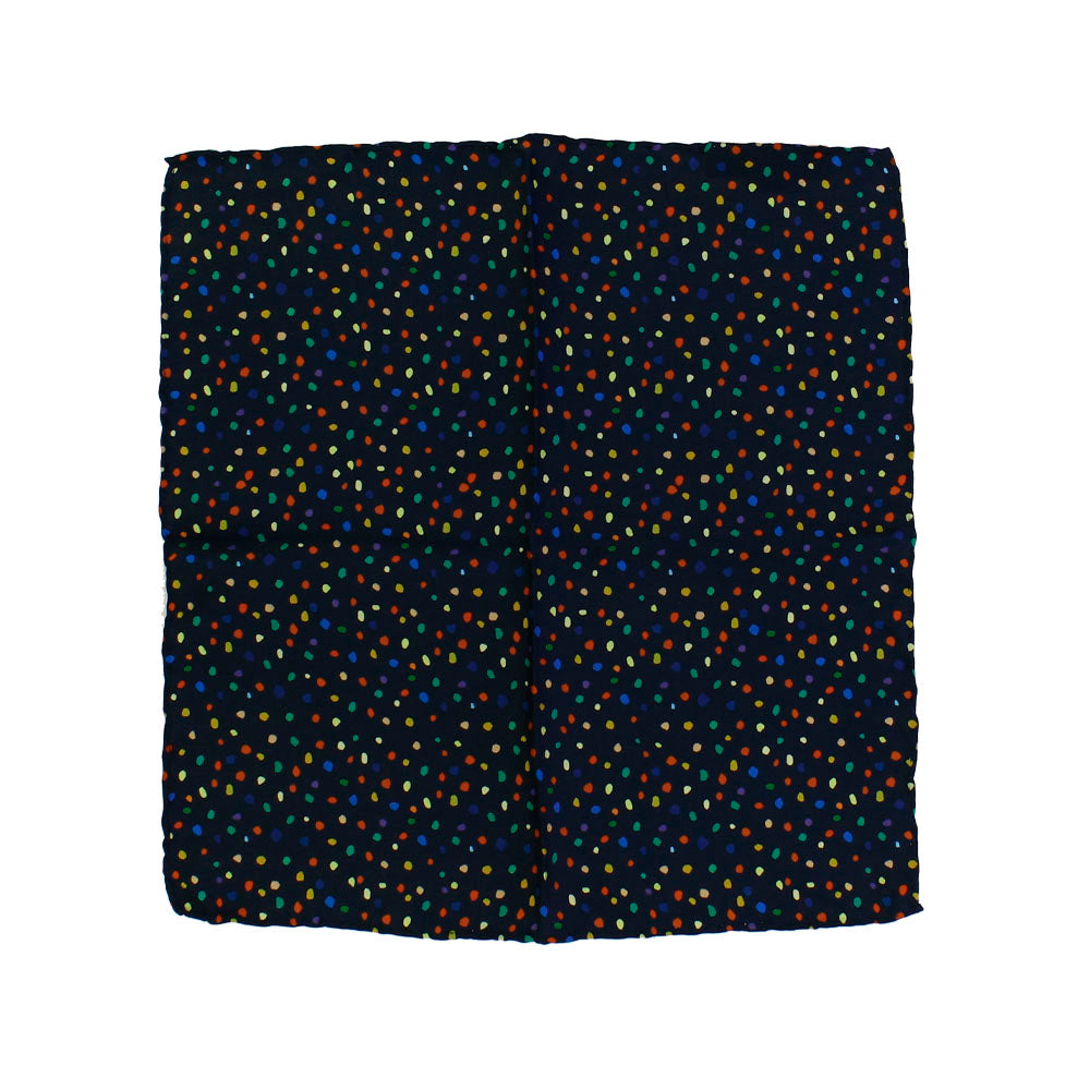 Kandinsky polka dot silk scarf