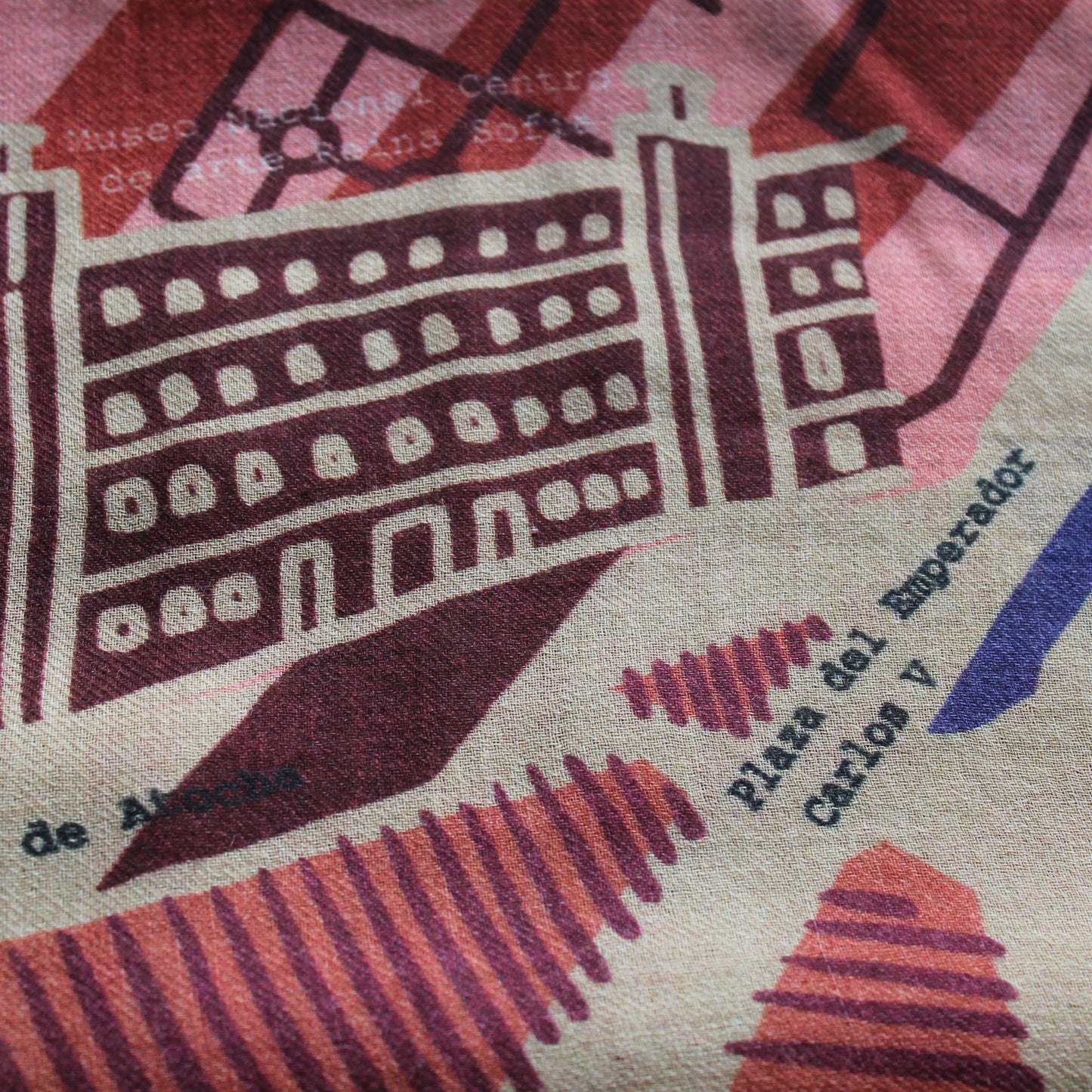 
                  
                    Purple Art Walk scarf
                  
                