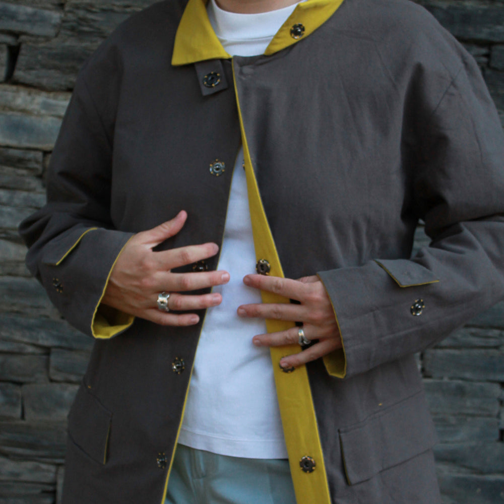 
                  
                    Juan Gris Trench Coat x Same Gene
                  
                