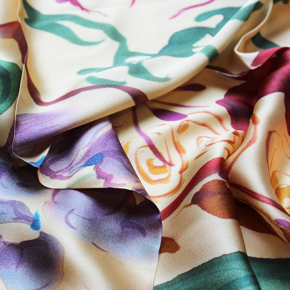 
                  
                    Maestro de la Magdalena x Ana Zaragozá silk scarf
                  
                