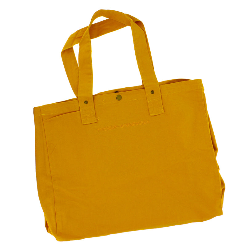 Bolsa de algodón mostaza