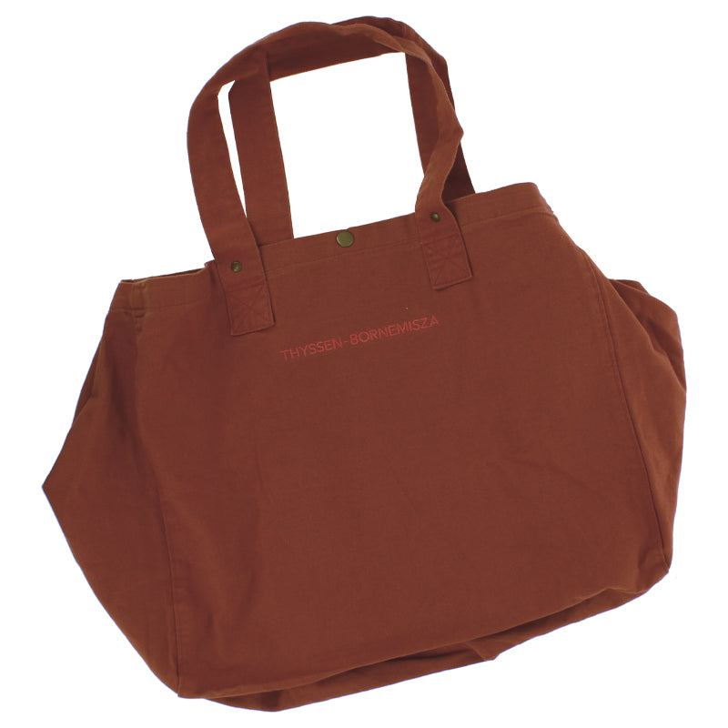 Bolsa de algodón teja