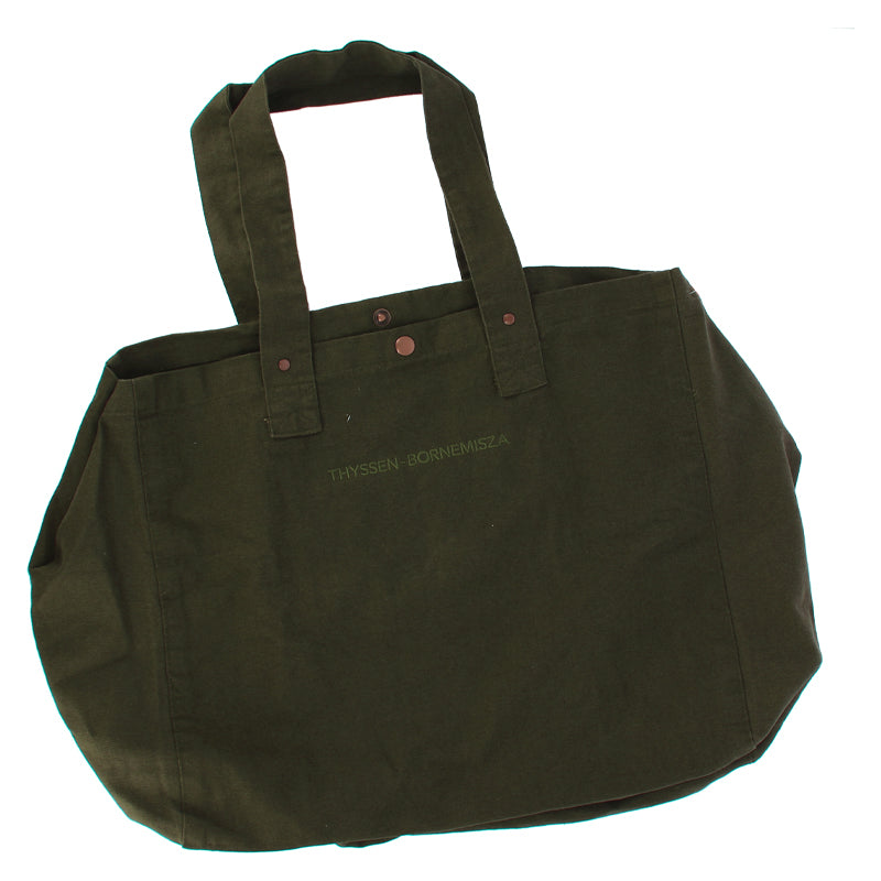Bolsa de algodón Verde hoja 