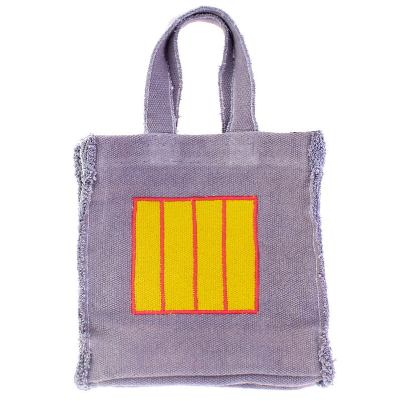 Bolsa Lila Peter Halley