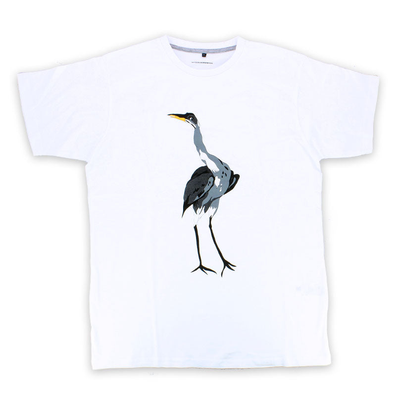 Camiseta blanca garza Lidia Toga