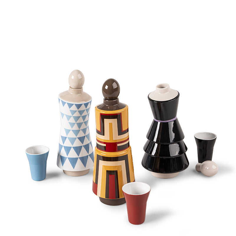
                  
                    Woman I: Delaunay x Lladró Porcelain bottle and cup
                  
                