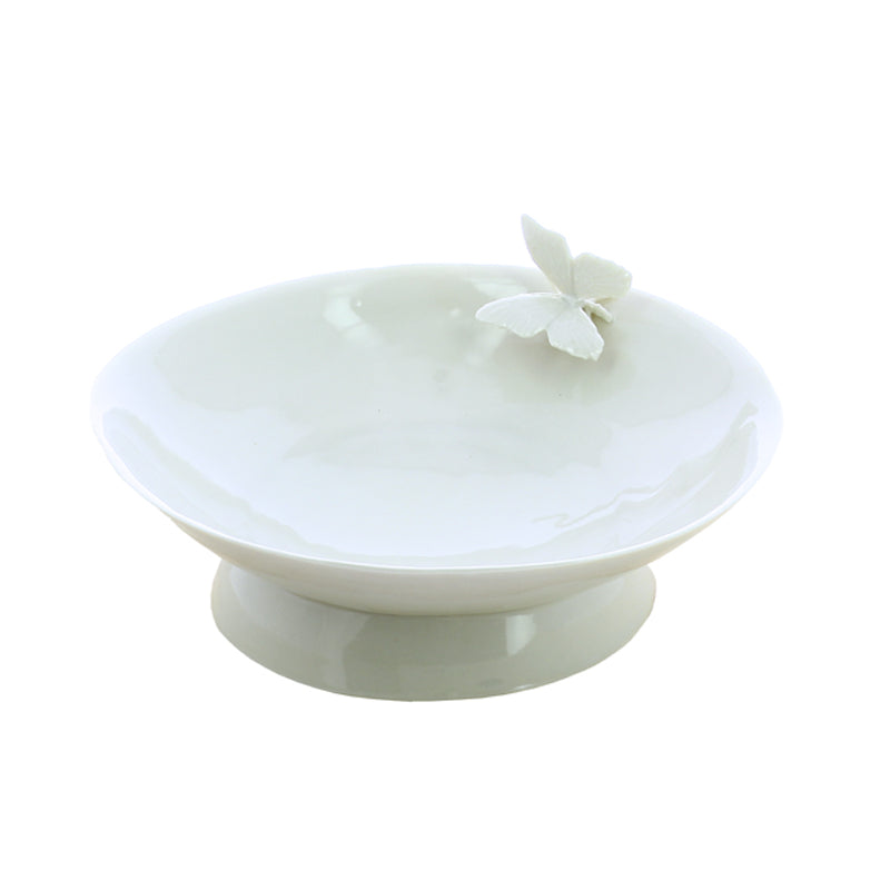 Plato de porcelana Vaso Chino Mariposa Yukiko