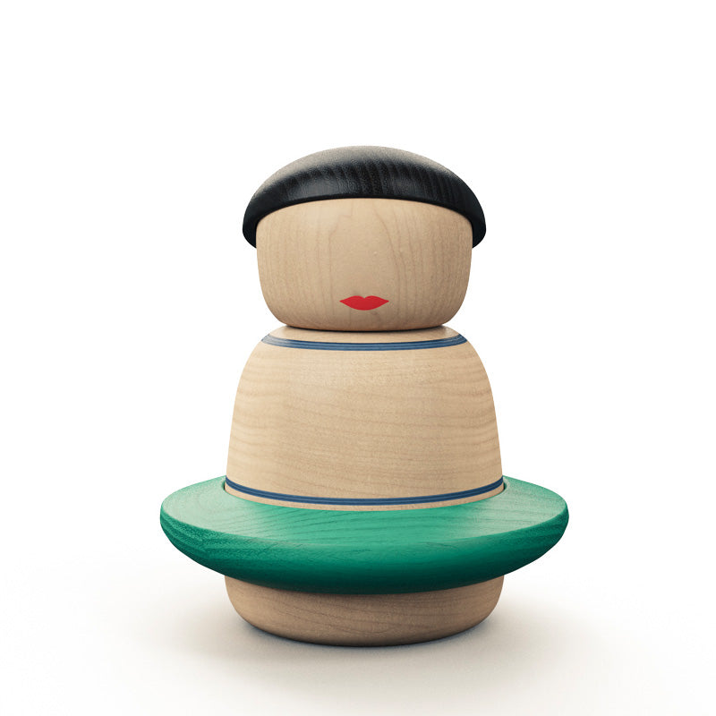Figura de madera Bailarina Motleys