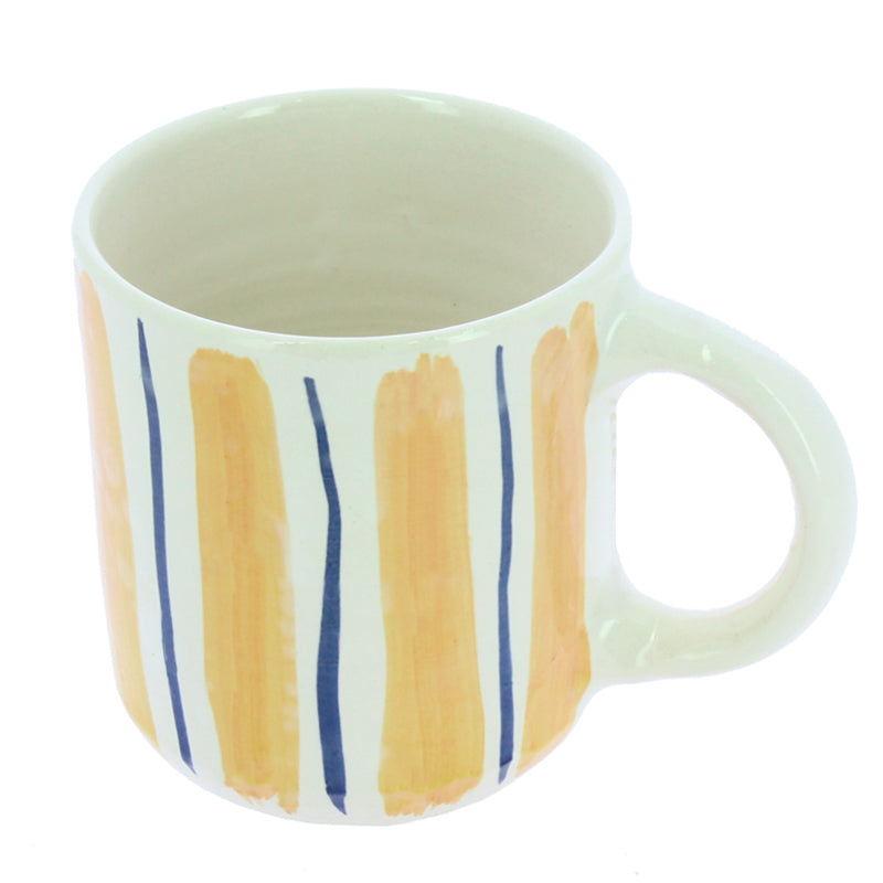 Colonial mustard ceramic mug
