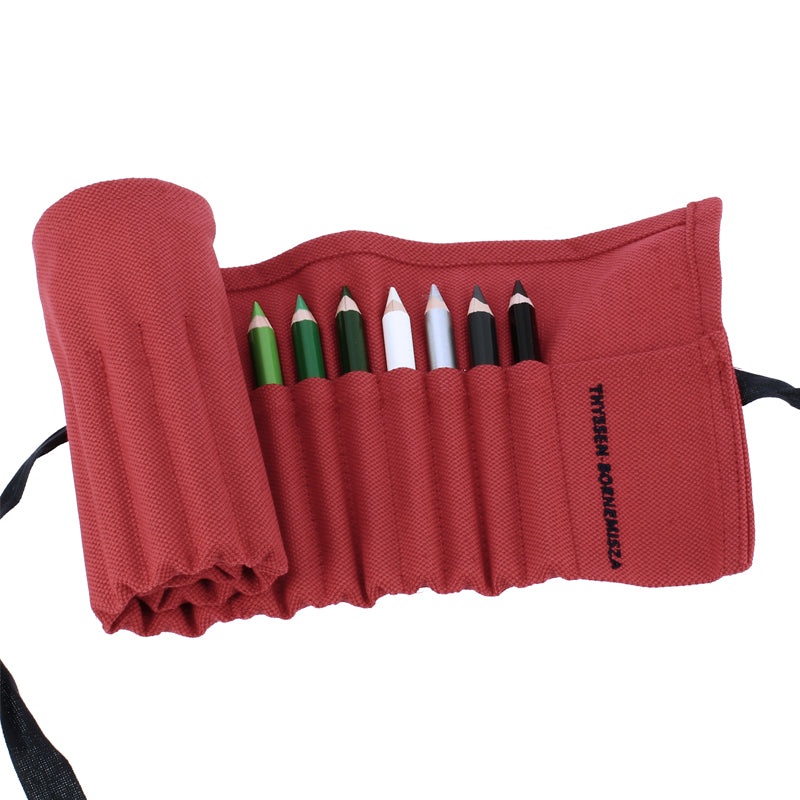 Estuche rojo 24 lápices acuarelables