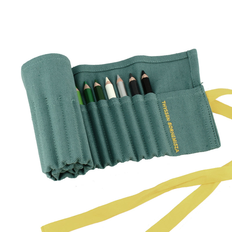 Estuche verde 24 lápices acuarelables