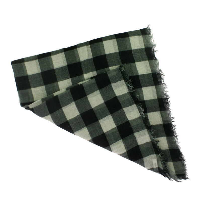 Foulard lana cuadros Proust