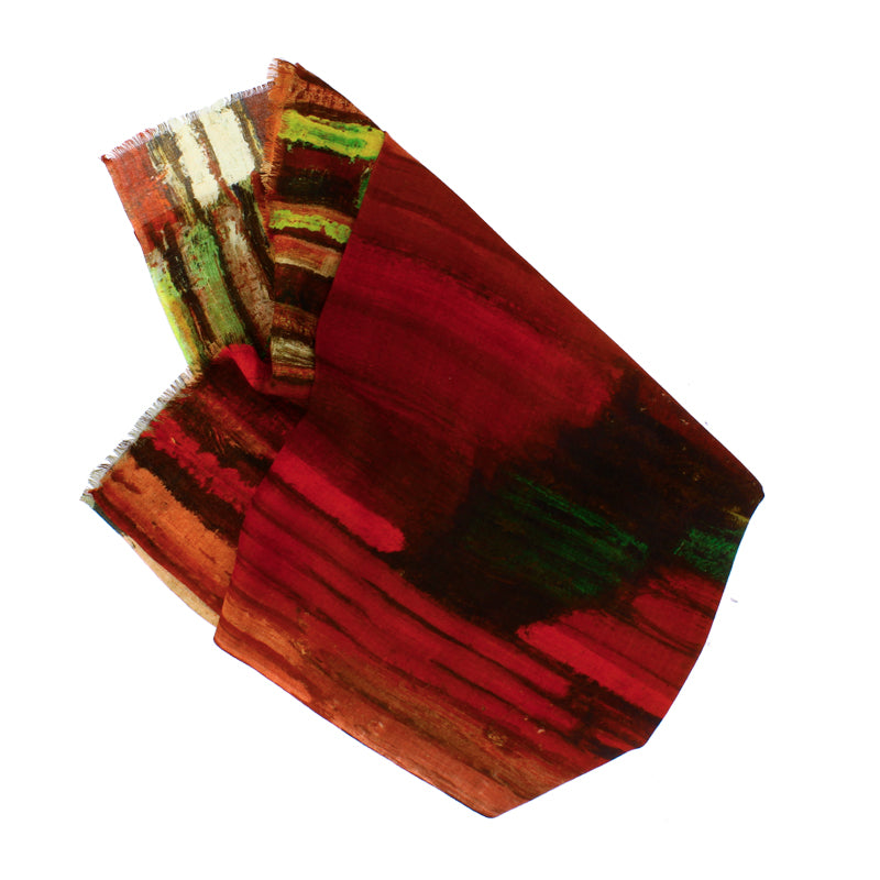 Foulard de lana y seda Kupka