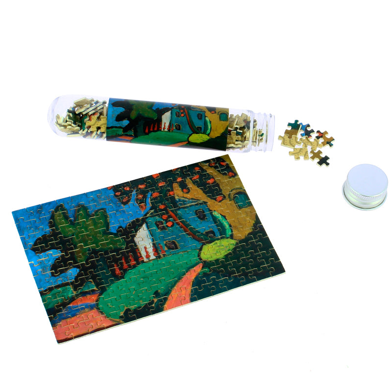Micropuzzle Jardín en Murnau Münter