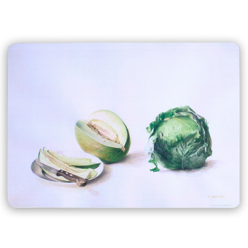 Melon placemat Isabel Quintanilla