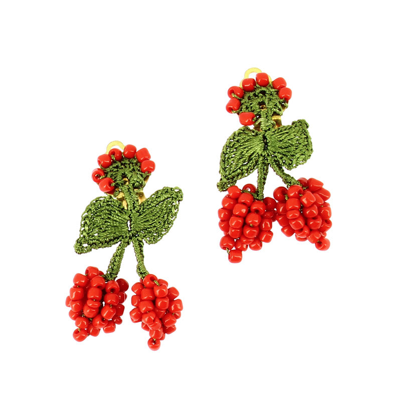 Pendientes de crochet Spanish & Sisters x Lacroix