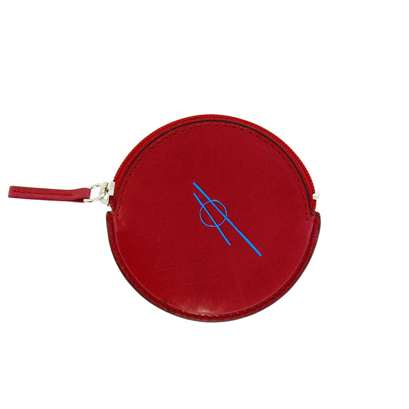 Monedero circulo rojo Tensión Suave
